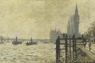 Claude Monet The Thames Below Westminster France oil painting art